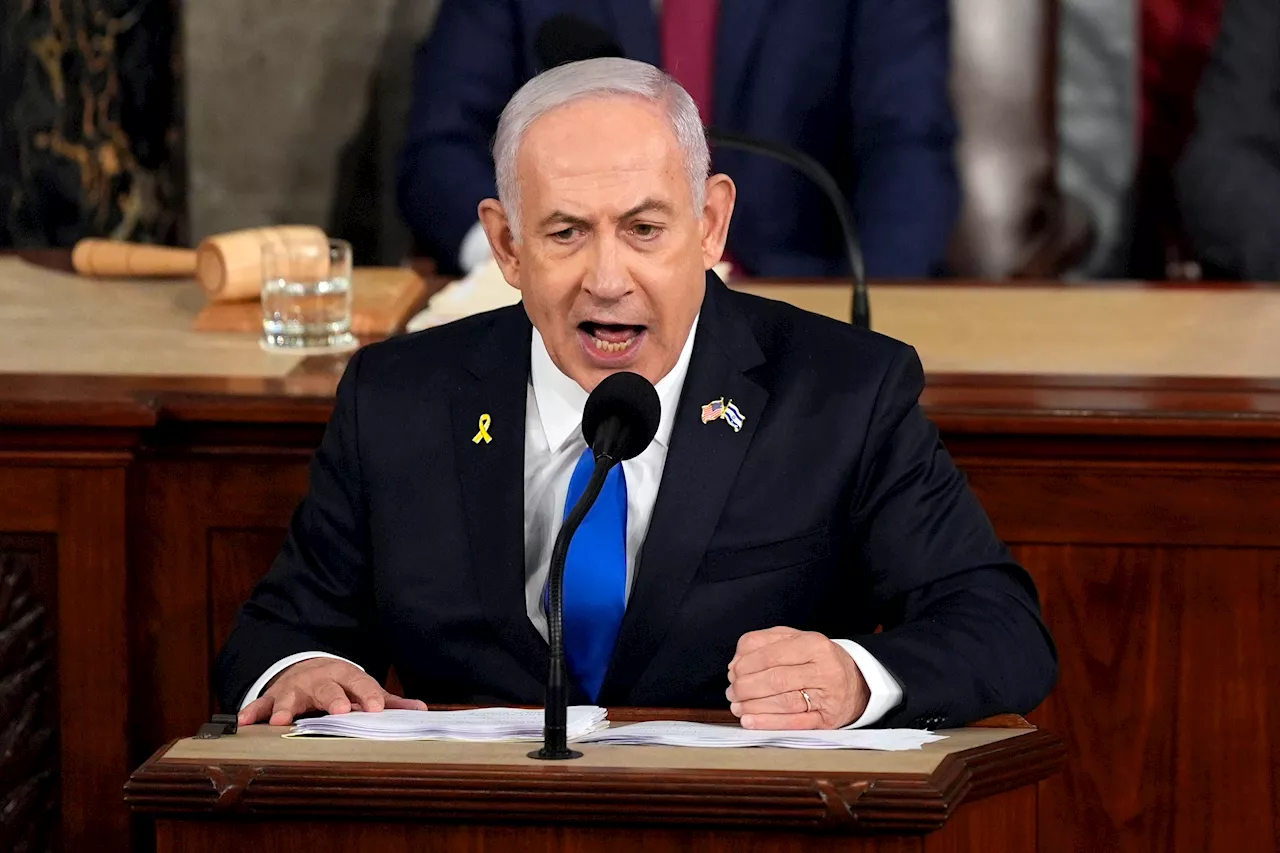 In fiery speech to Congress, Netanyahu vows 'total victory' in Gaza and denounces US protesters