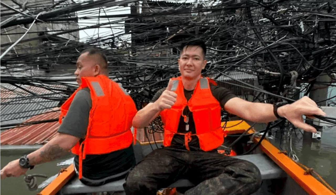 OPM singer Ronnie Liang joins rescue operations in QC