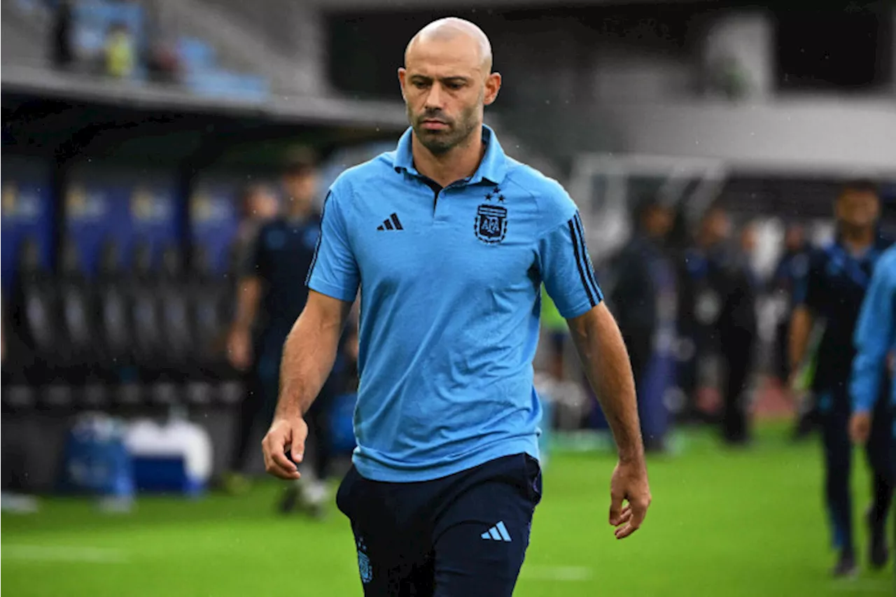 Pelatih Argentina, Javier Mascherano Sebut Penampilan Perdana Seperti Pertunjukan Sirkus