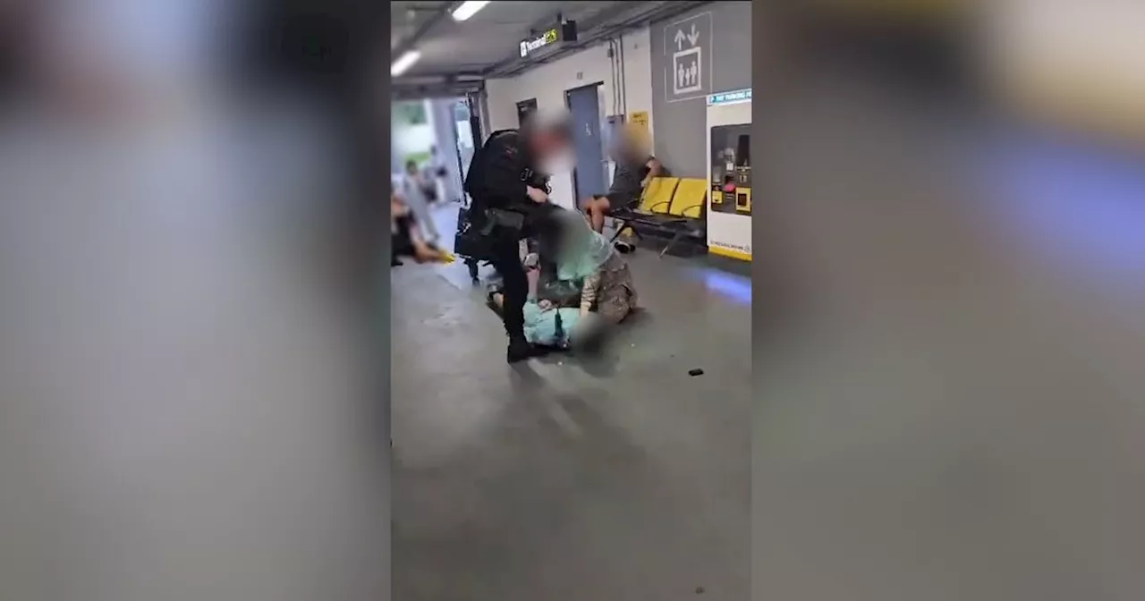 Greater Manchester Police officer suspended over Manchester Airport video