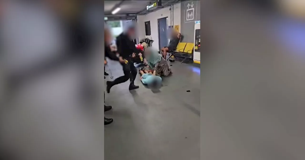 Watchdog probe 'level of force' used by GMP officer in Manchester Airport video