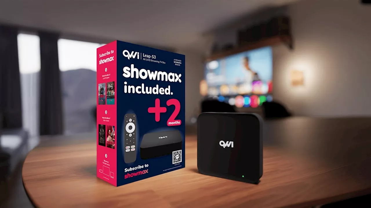 Smart TV transformation: Showmax partners with QVWi to launch innovative streaming devices