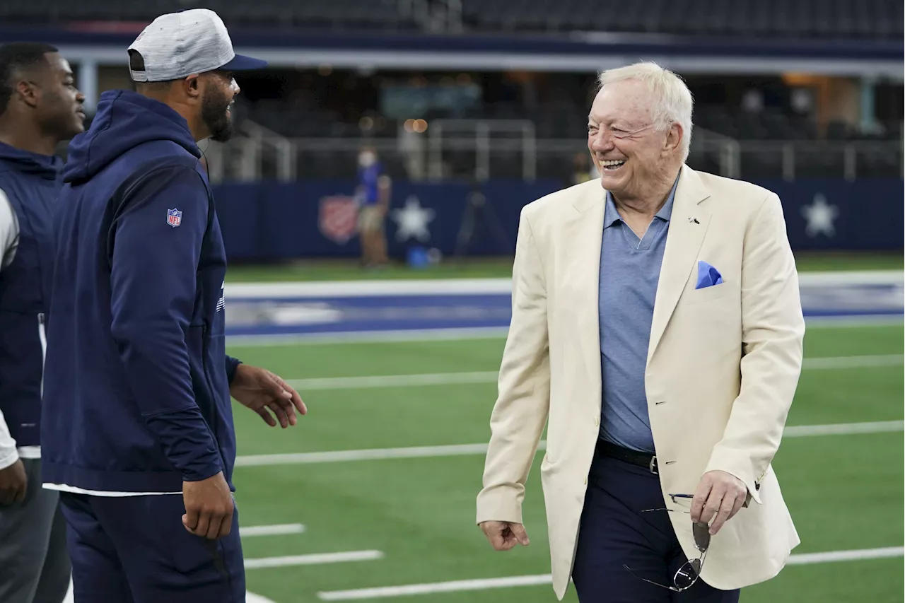 Cowboys Owner Jerry Jones on Dak Prescott Contract, 'Dak's Got His Year'