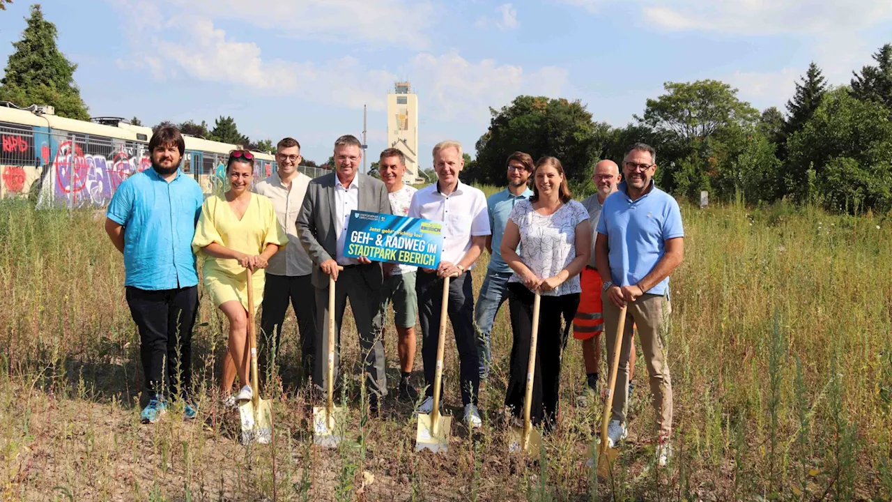 Ebreichsdorf: „Längster Park“ bekommt Geh- und Radweg