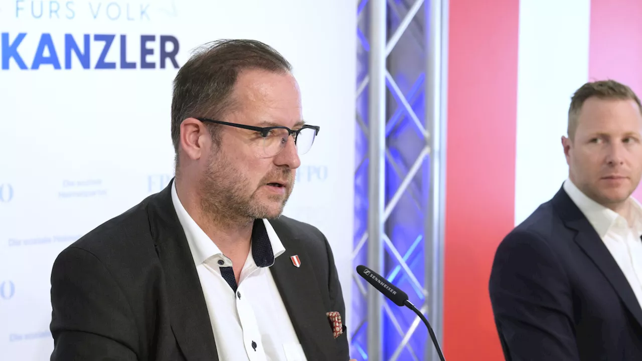 Lilienfelder Generalsekretär auf drittem FPÖ-Listenplatz