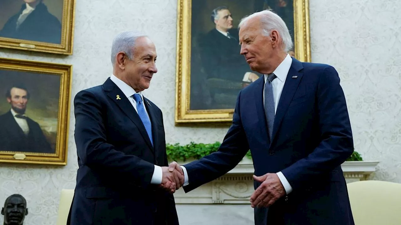 Gevechten in zuiden van Gaza gaan door • Ontmoeting Biden en Netanyahu in Witte Huis