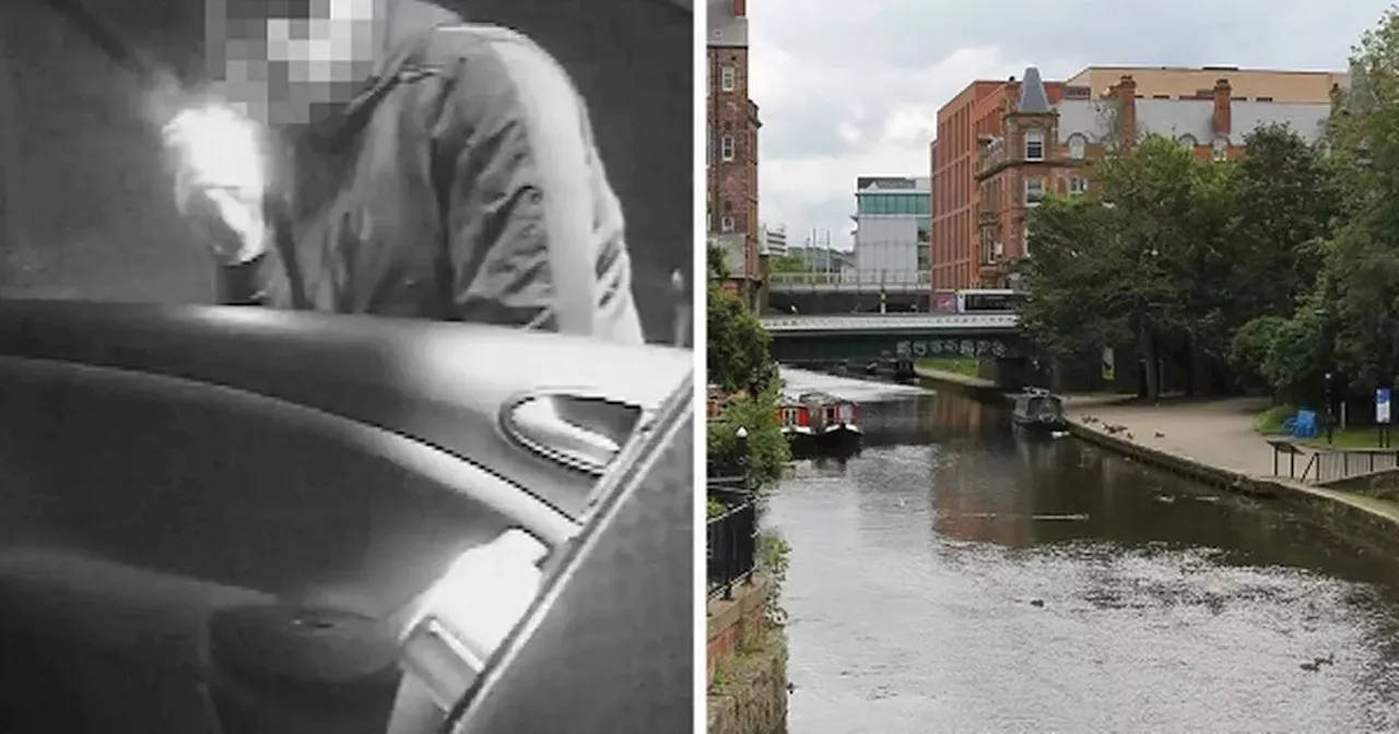 Suspected car park thief arrested by police after jumping into Nottingham canal