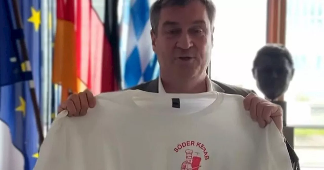 Söder lädt 40 Personen zum Döner essen ein