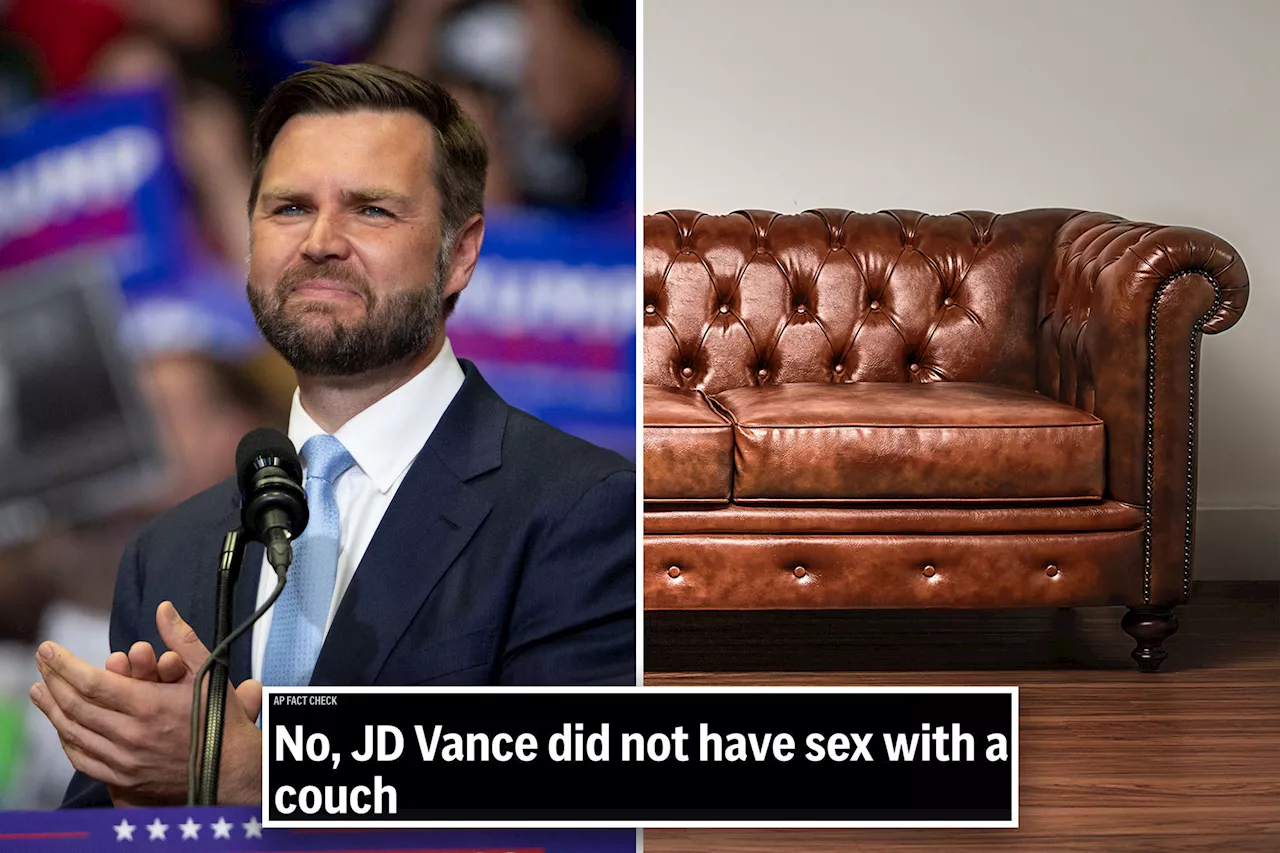 AP forced to take down 'fact-check' story about ridiculous X-rated JD Vance hoax