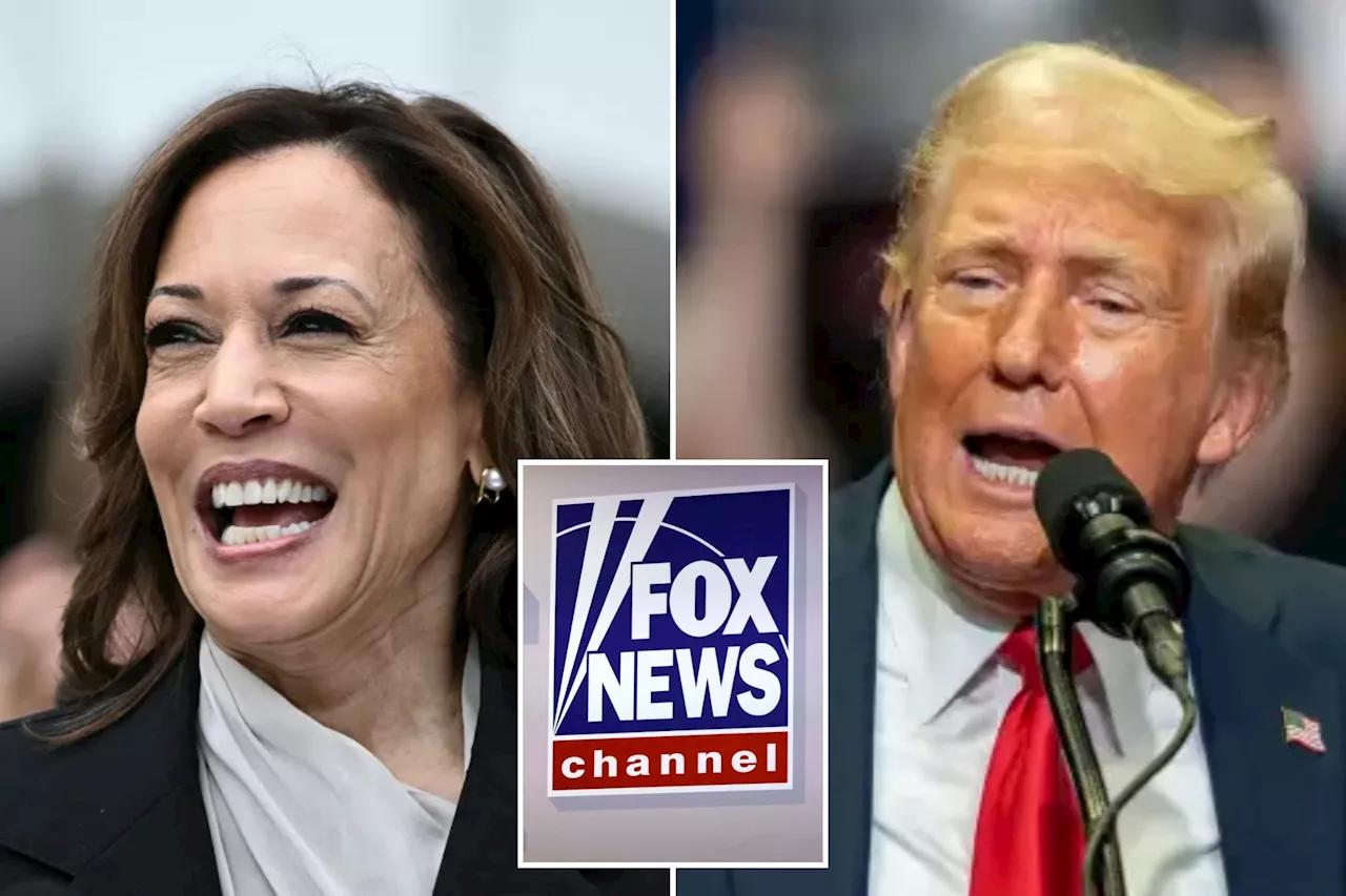 Fox News invites Donald Trump and Kamala Harris to September debate