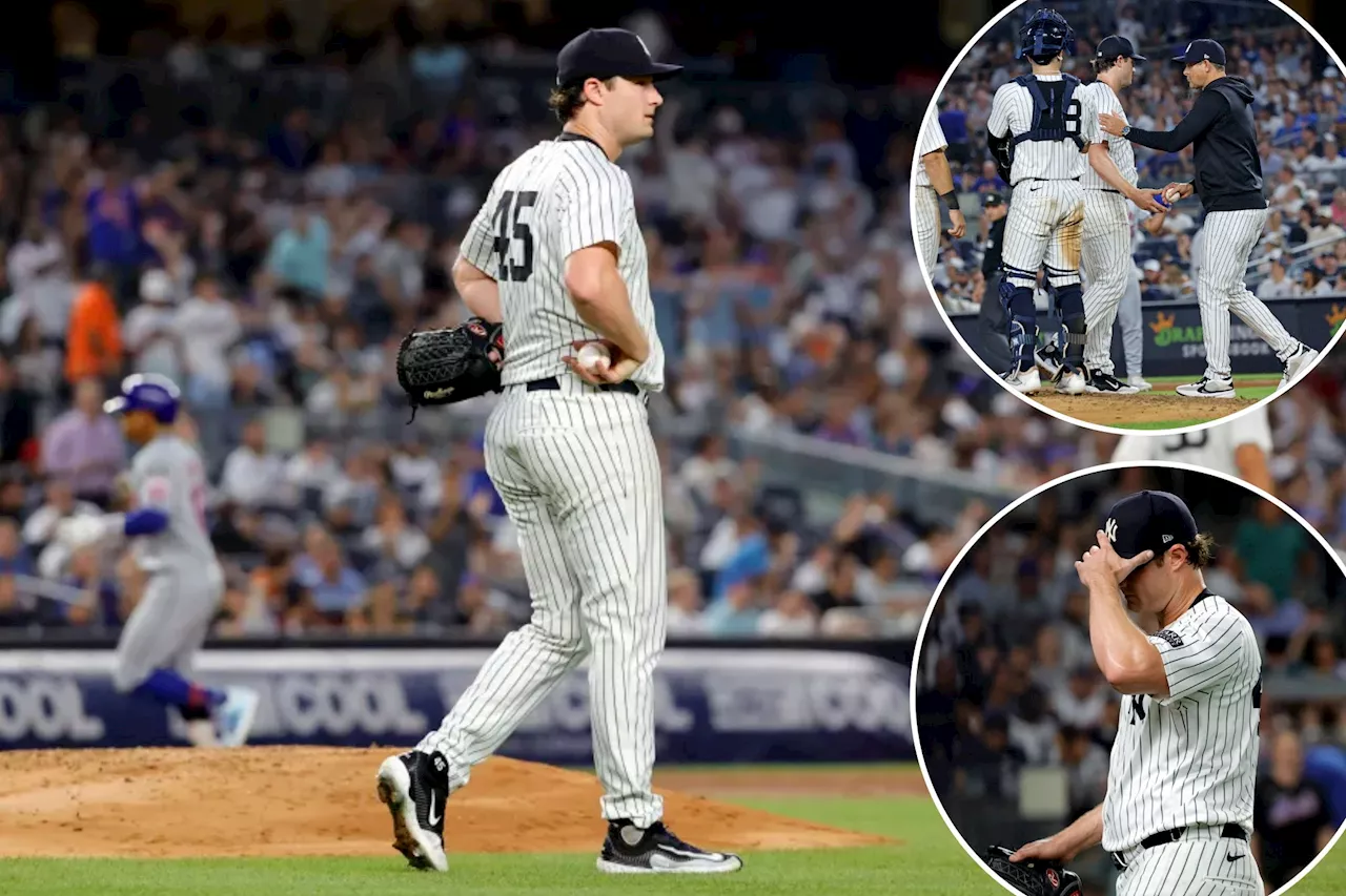 Gerrit Cole hammered by Mets again as ace can't halt Yankees' struggles