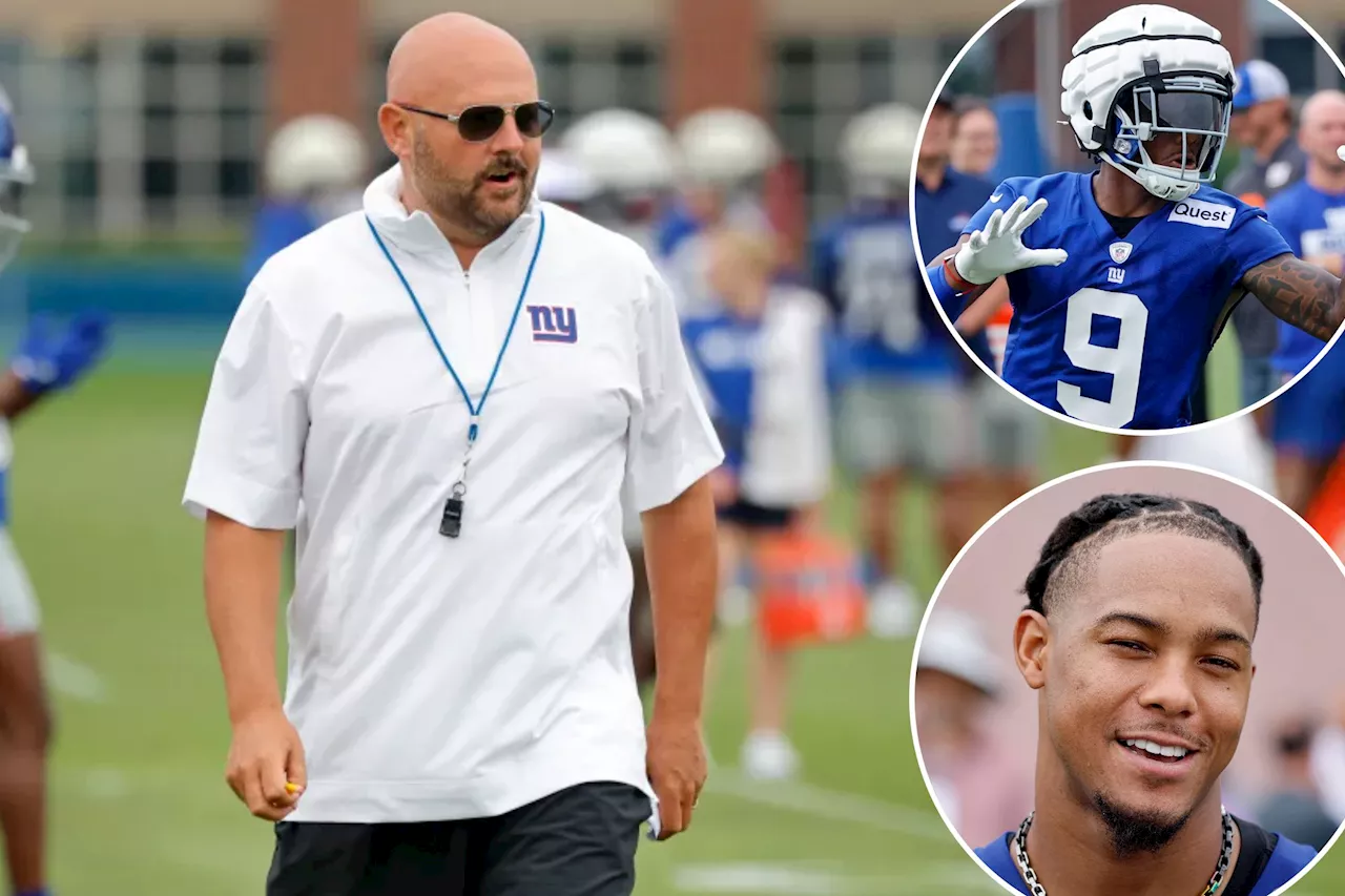 Giants implementing more pre-snap motion with Brian Daboll calling plays