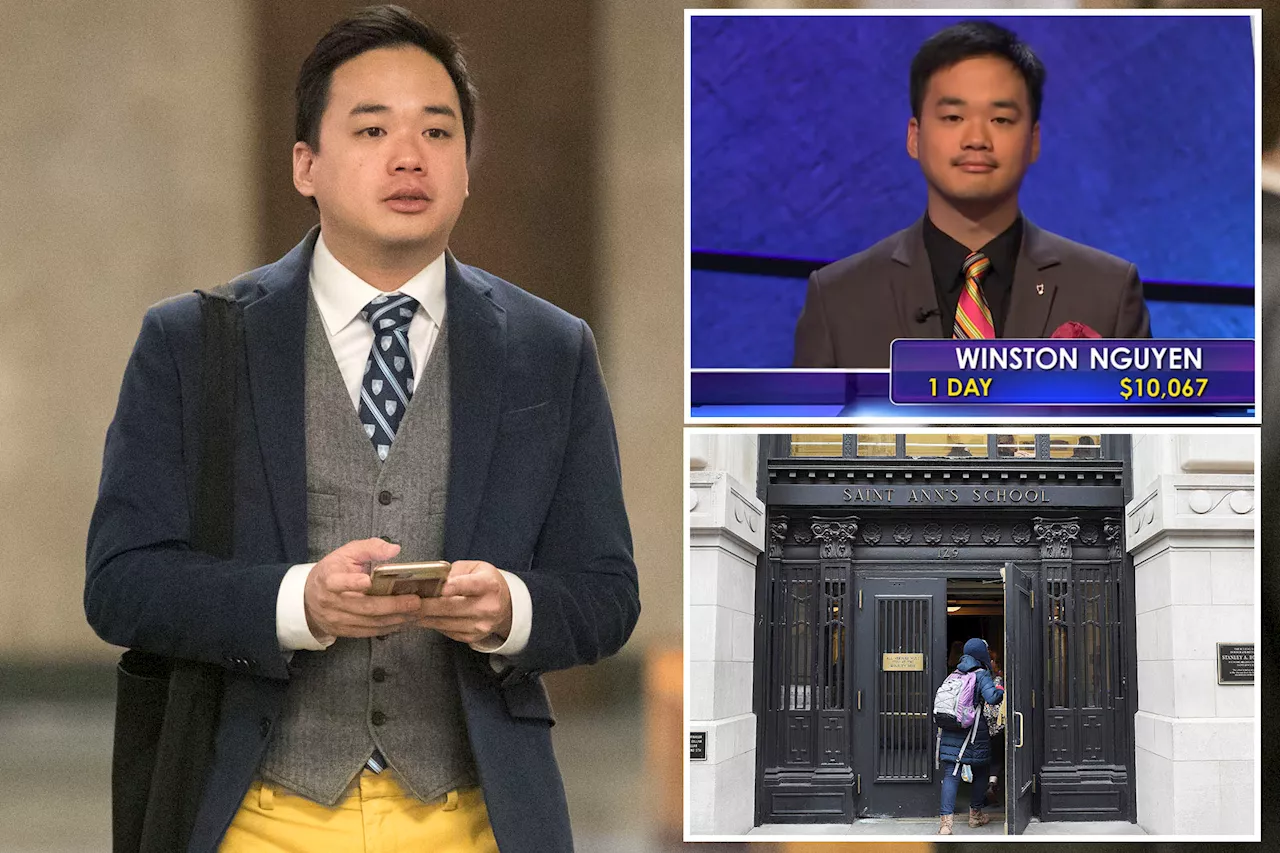 'Jeopardy!' champ and math teacher at swanky Brooklyn private school busted on child porn charges