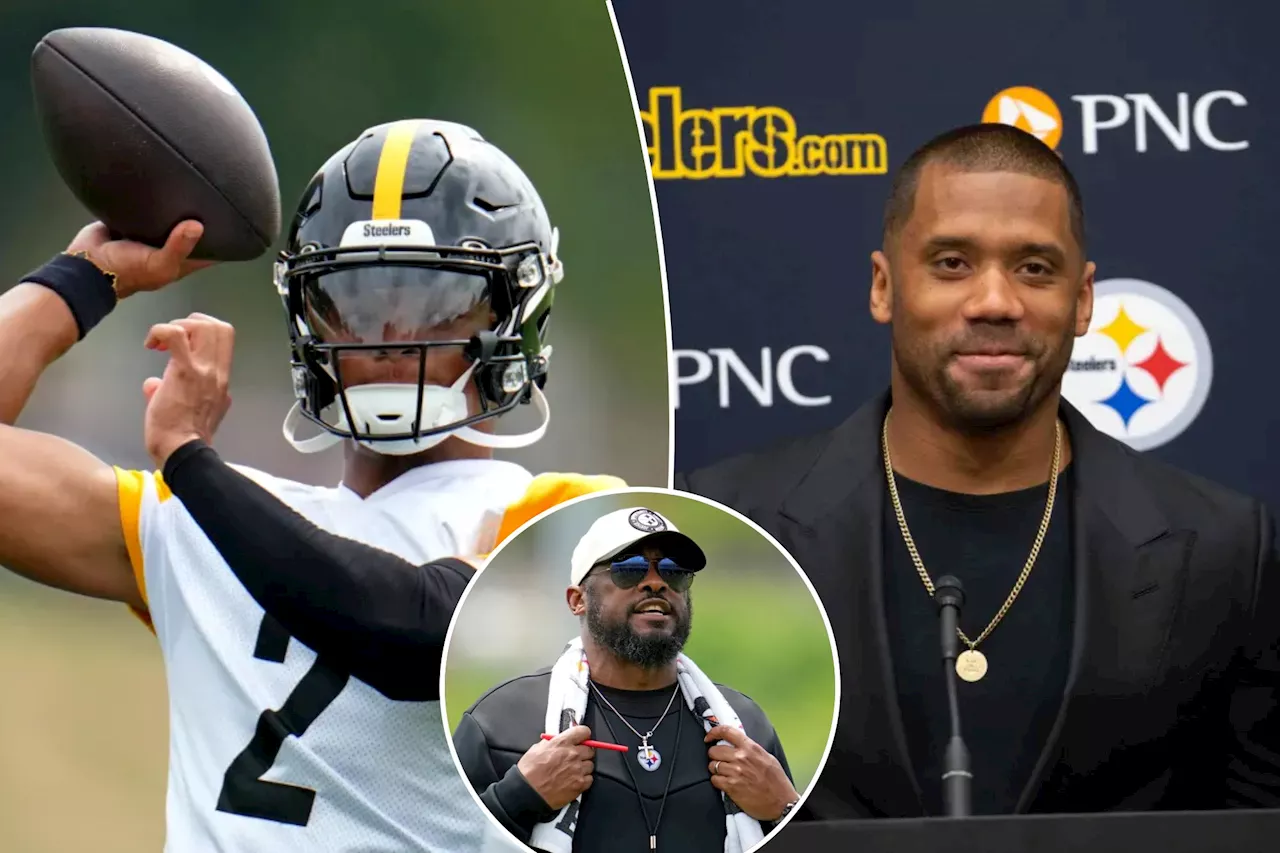 Russell Wilson injury opens door for Justin Fields to get Steelers starter reps