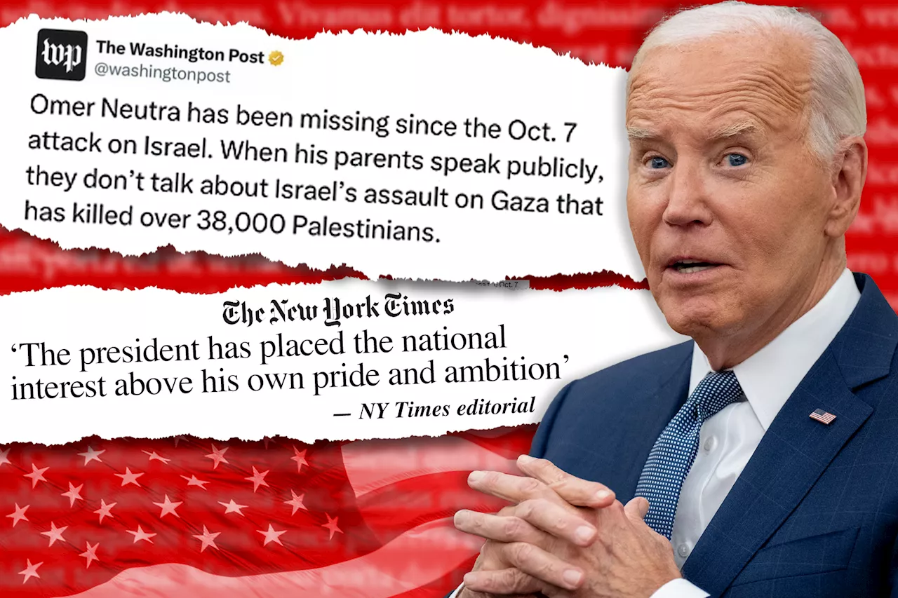 The week in whoppers: WaPo heartlessly slams Hamas hostages' parents, NY Times gaslights on Biden's bailout and more