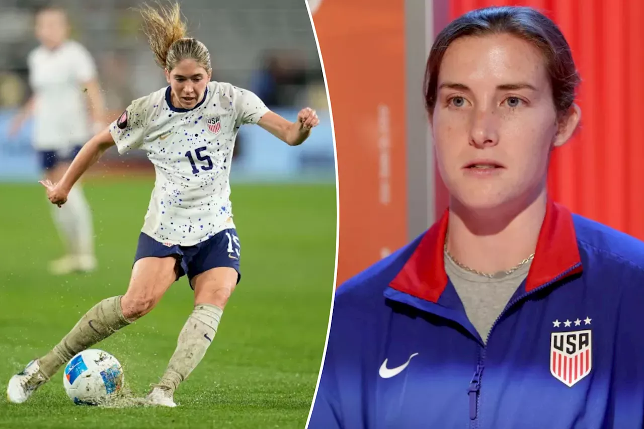 USWNT's Tierna Davidson was 'personally affected' by teammate Korbin Albert's anti-LGBTQ messages