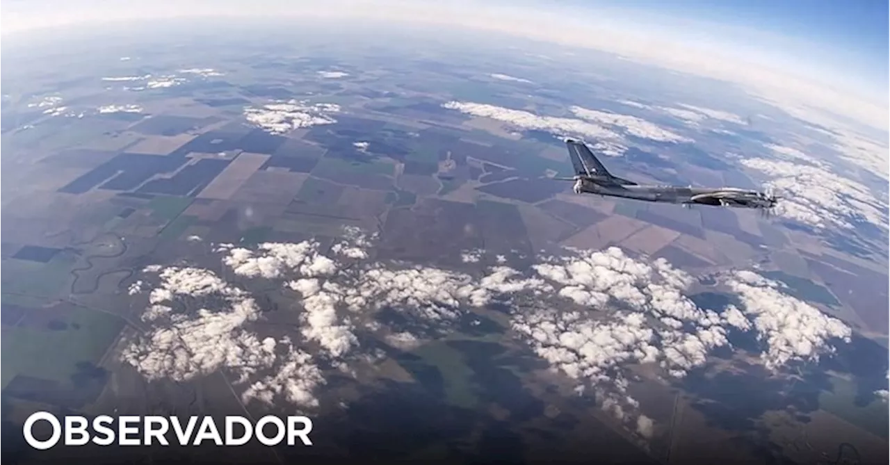 Bombardeiros estratégicos russos e chineses em patrulha perto do Alasca