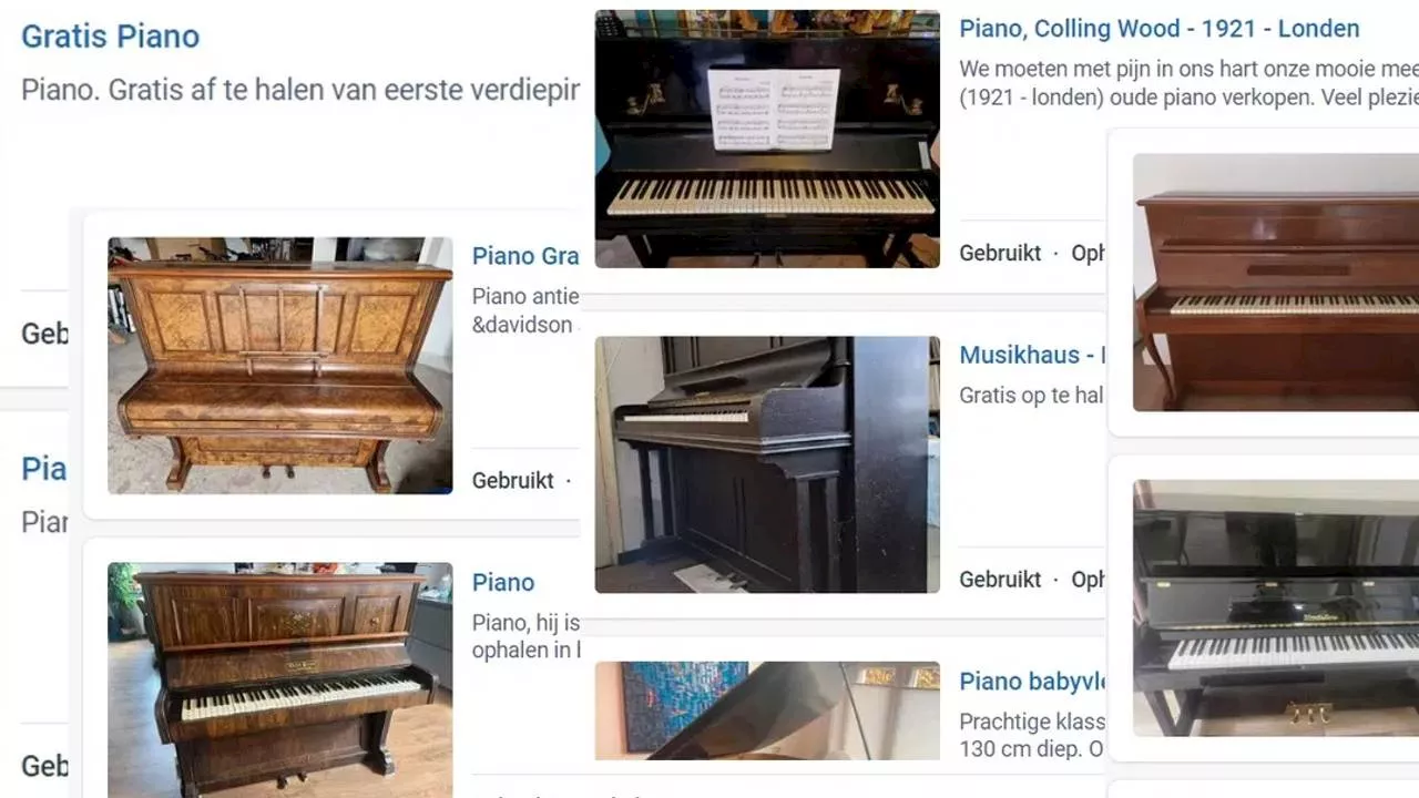 Gratis piano? Het was nog nooit zo makkelijk in de regio Eindhoven