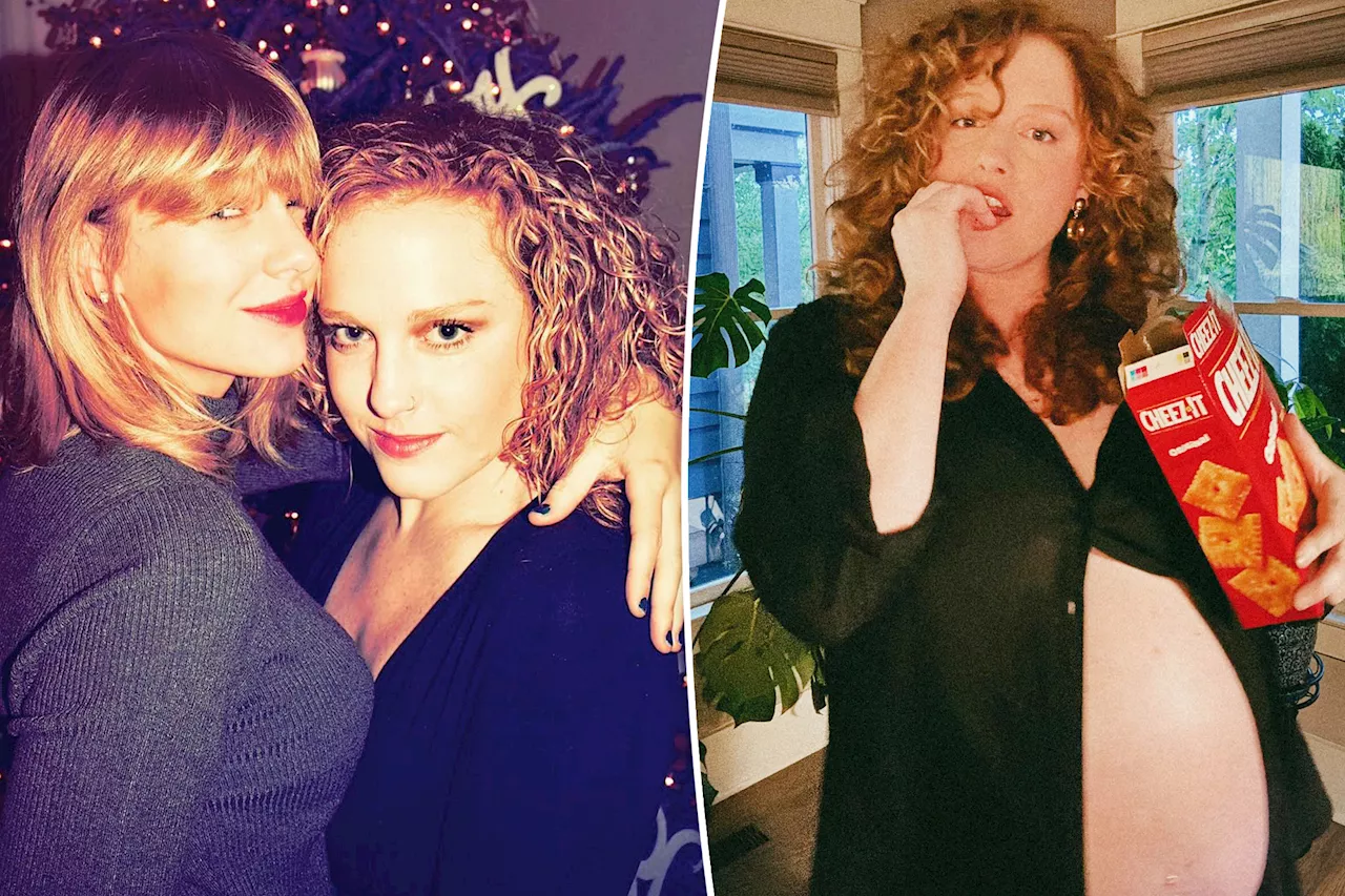 Abigail Anderson Berard uses BFF Taylor Swift's lyrics to reveal she's pregnant with first baby