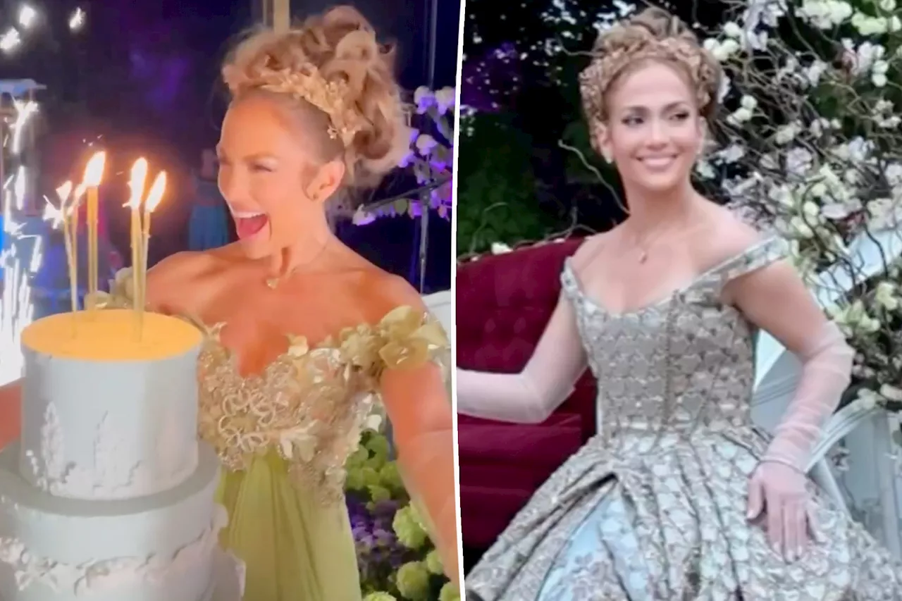 Inside Jennifer Lopez's 'Bridgerton'-themed birthday party with ballroom dancing, a superstar performance and more