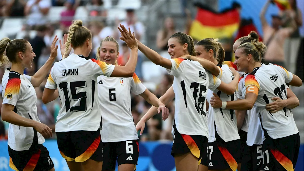 Olympia 2024: DFB-Frauen mit souveränem Auftaktsieg gegen Australien