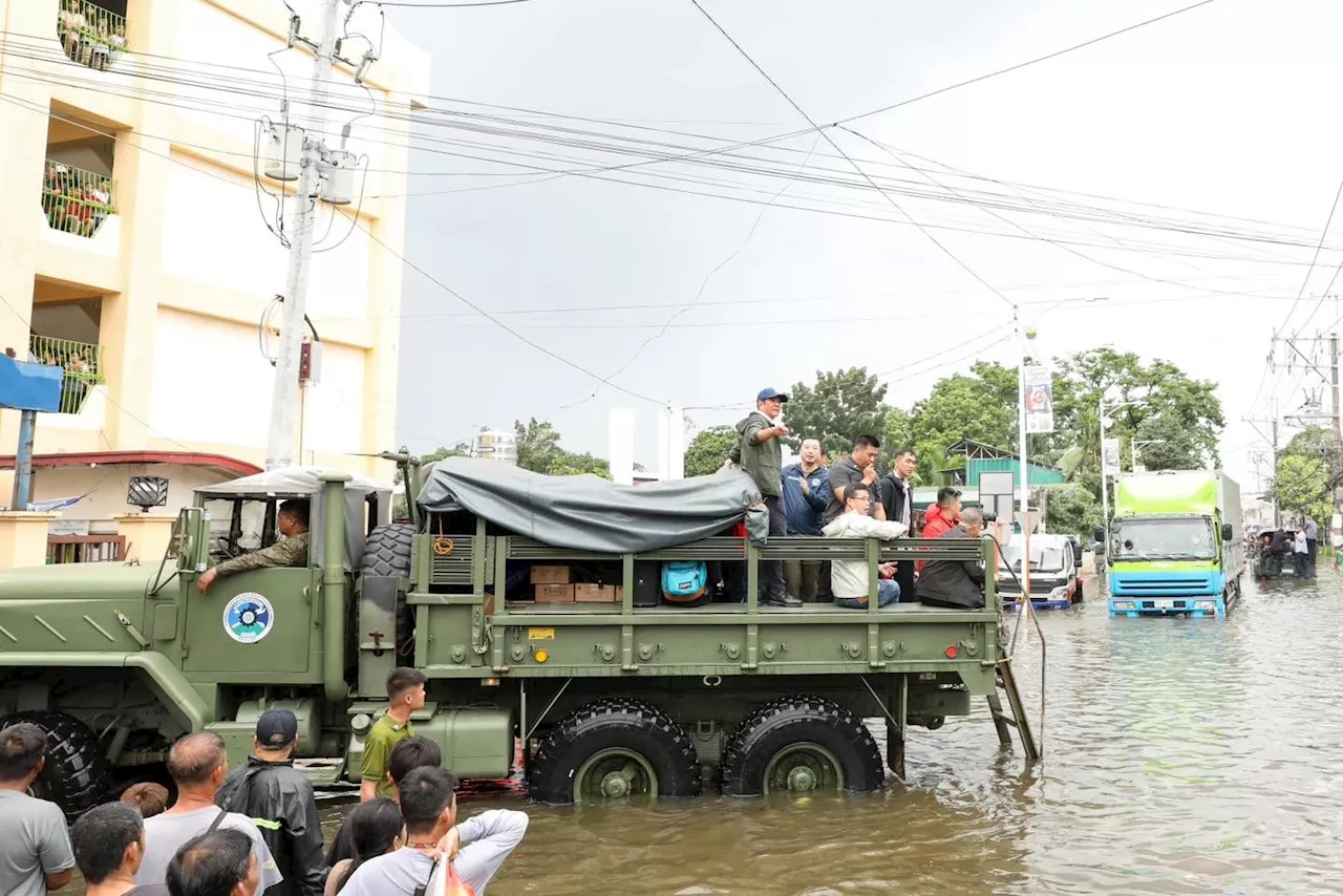 Marcos blames climate change, poor trash disposal for severe Metro Manila floods