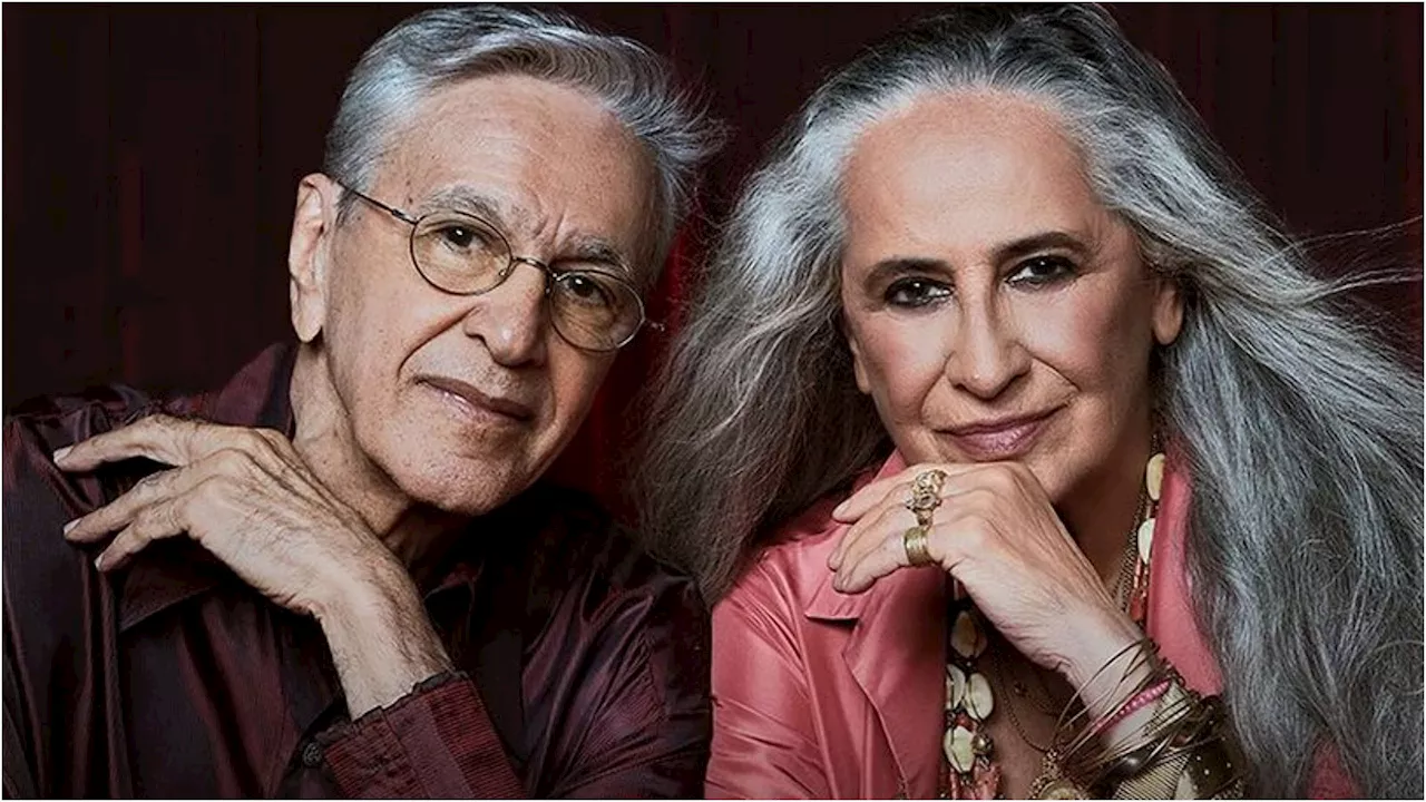 Caetano Veloso e Maria Bethânia falam sobre turnê juntos: 'Fico preocupada em acertar', diz cantora