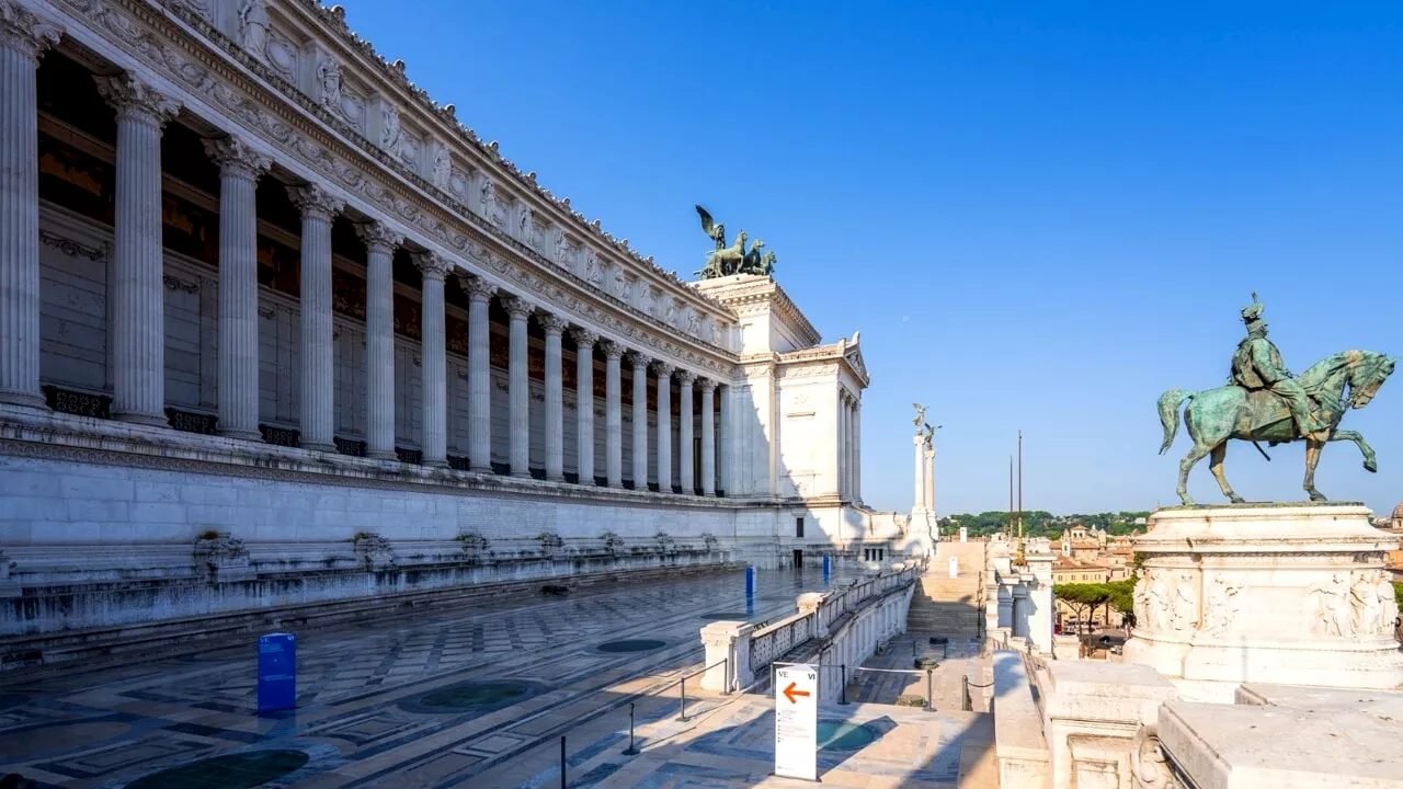 Riaprono al pubblico il Sommoportico e i Propilei del Vittoriano