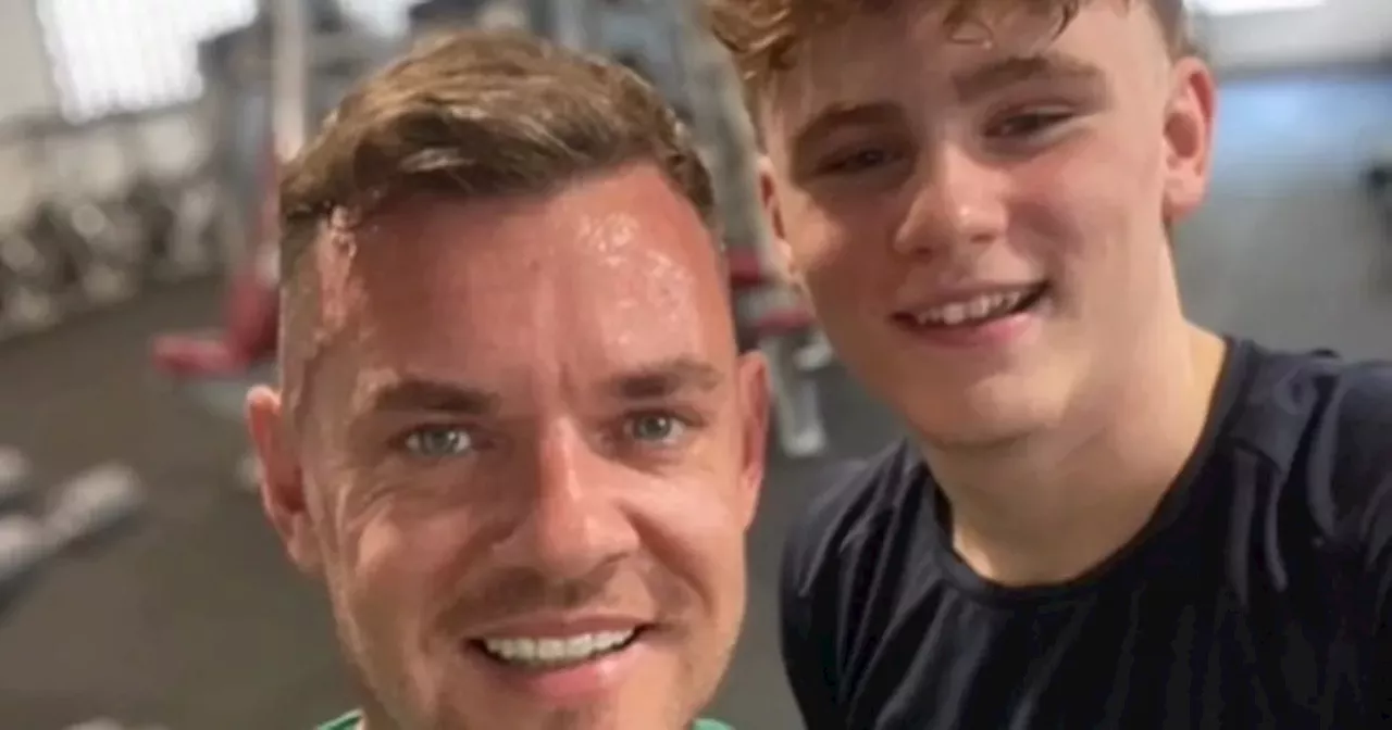 Mrs Brown's Boys Danny O'Carroll celebrates eldest son Jamie's 18th birthday