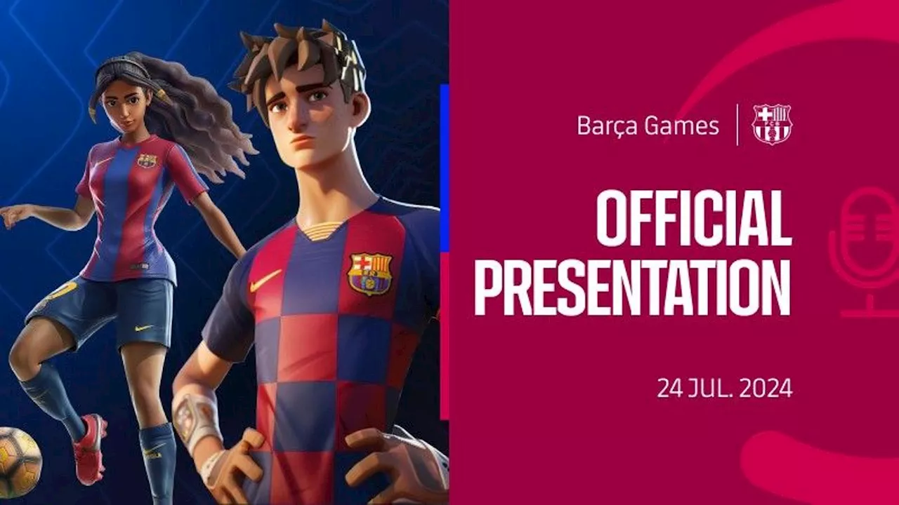 Barça Games : le FC Barcelone lance la première plateforme gaming d’un club sportif