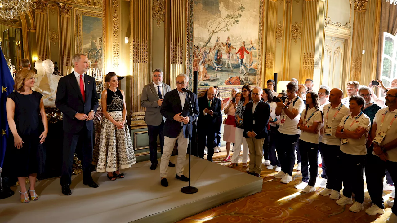 Felipe VI, en la recepción al Equipo Olímpico en París: 'Espero que estéis a la altura de las expectativas que os habéis fijado'