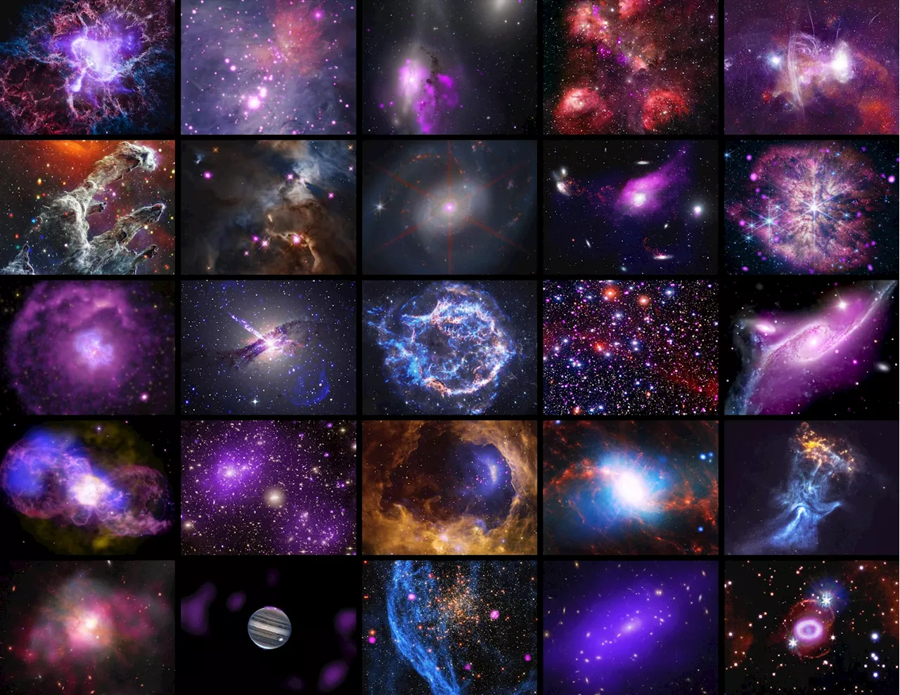 Chandra’s Epic Anniversary: 25 Breathtaking New Images Unveiling Cosmic Discoveries