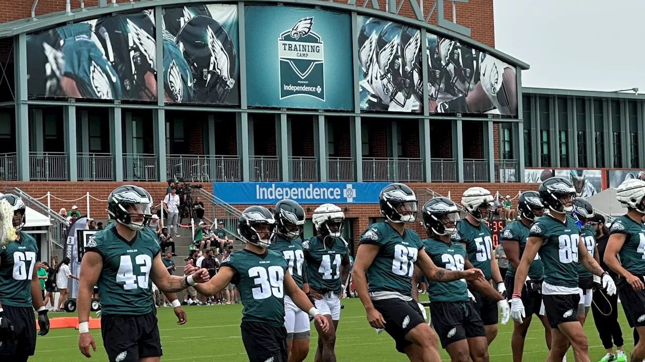 Eagles Training Camp Overreactions Day 2: 'Crispy' Offense, Leader In The House