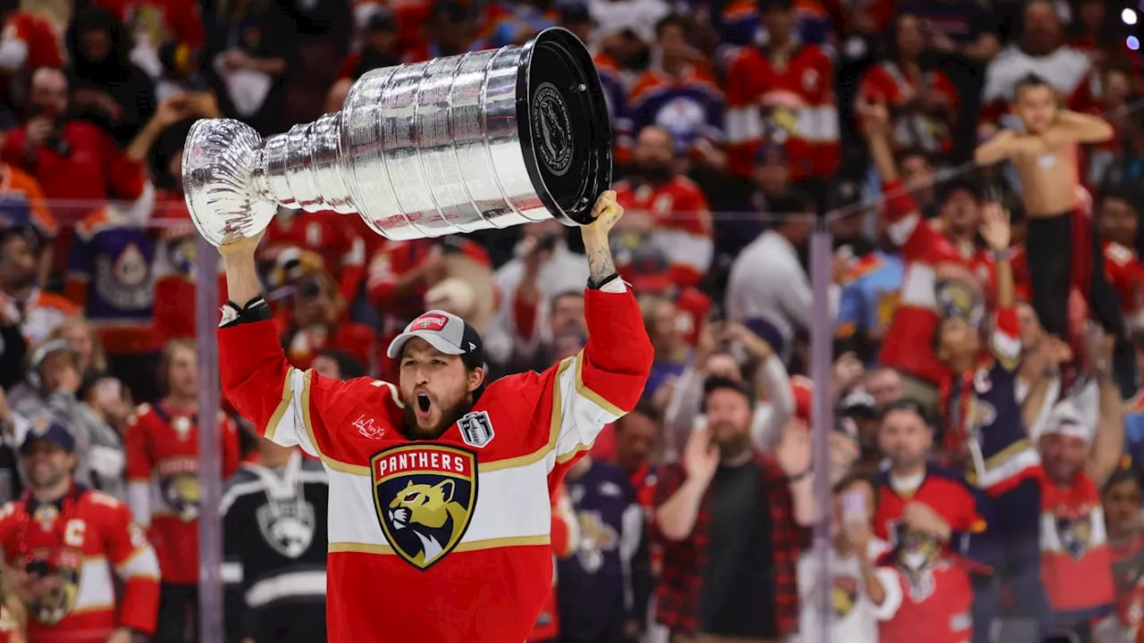 Florida Panthers Defenseman Shares Stanley Cup With Six Nations