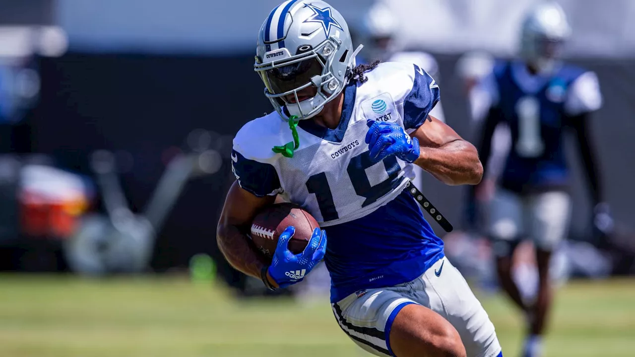 Jalen Tolbert makes 'Play of the Day' in Cowboys first training camp practice (VIDEO)