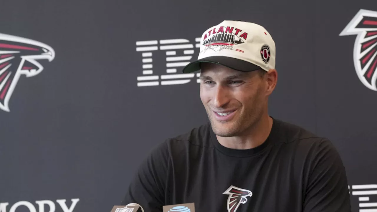 Kirk Cousins rocked Steve Smith's NBA Jersey at Atlanta Falcons' training camp