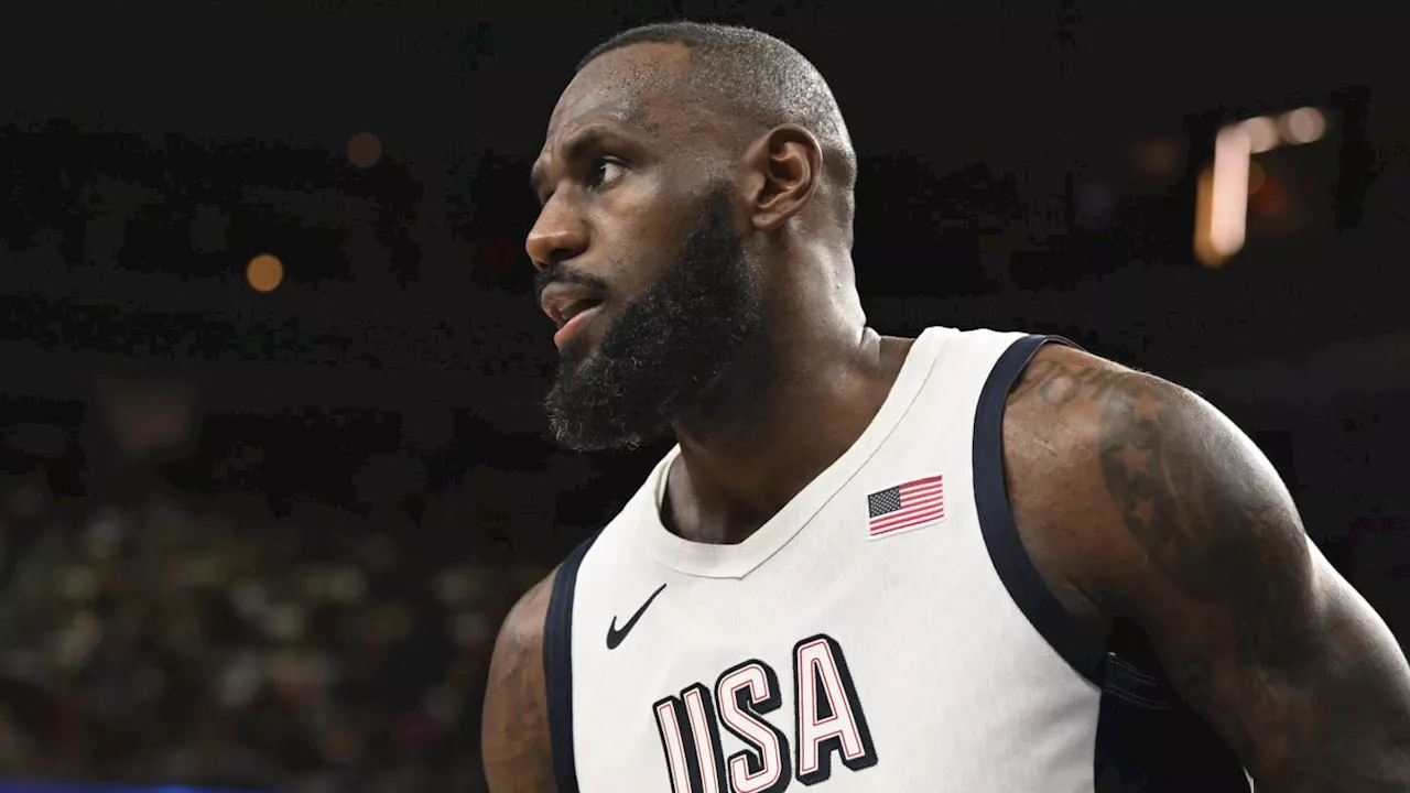 LeBron James Debuts Team USA-Themed Nike LeBron 22 Sneakers at Olympic Practice