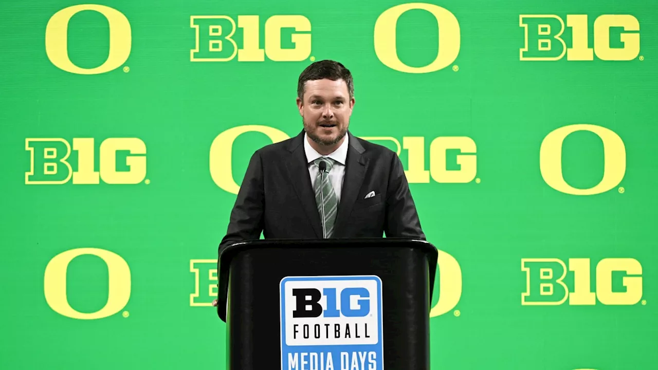 Oregon Ducks Coach Dan Lanning Thanks Minnesota Vikings For Honoring Khyree Jackson