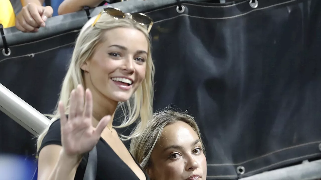 Photos: Livvy Dunne dresses down in black for Paul Skenes' dominant loss