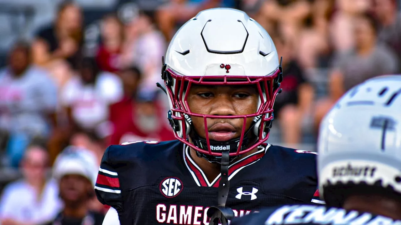 South Carolina's Dylan Stewart looks ready for his first season with the Gamecocks