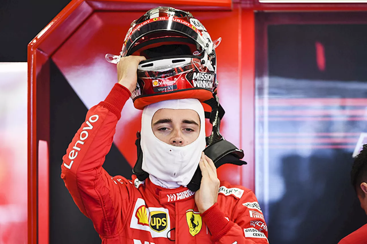 Charles Leclerc, Ferrari: «Wir sind nicht beunruhigt»