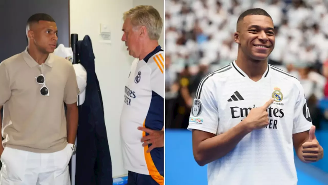 Carlo Ancelotti reveals which position Kylian Mbappe will play in Real Madrid's star-studded attack