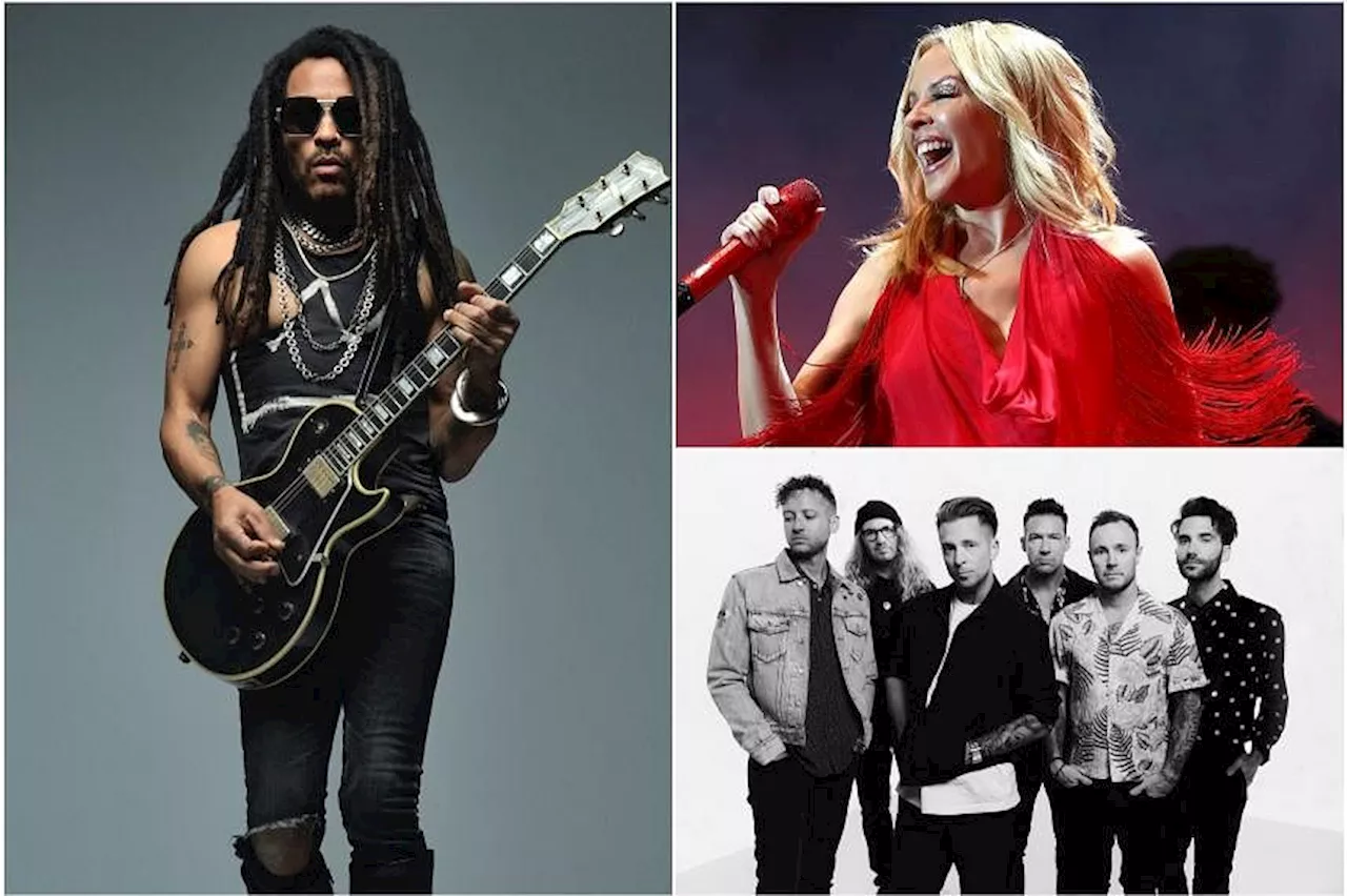 OneRepublic, Kylie Minogue and Lenny Kravitz among acts performing at Singapore Grand Prix 2024