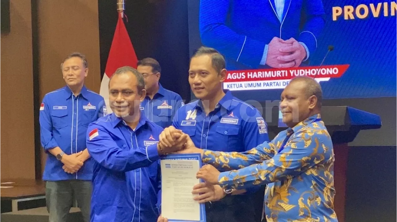 Resmi! Demokrat Usung Pasangan AFU-Petrus Di Pilkada Papua Barat Daya