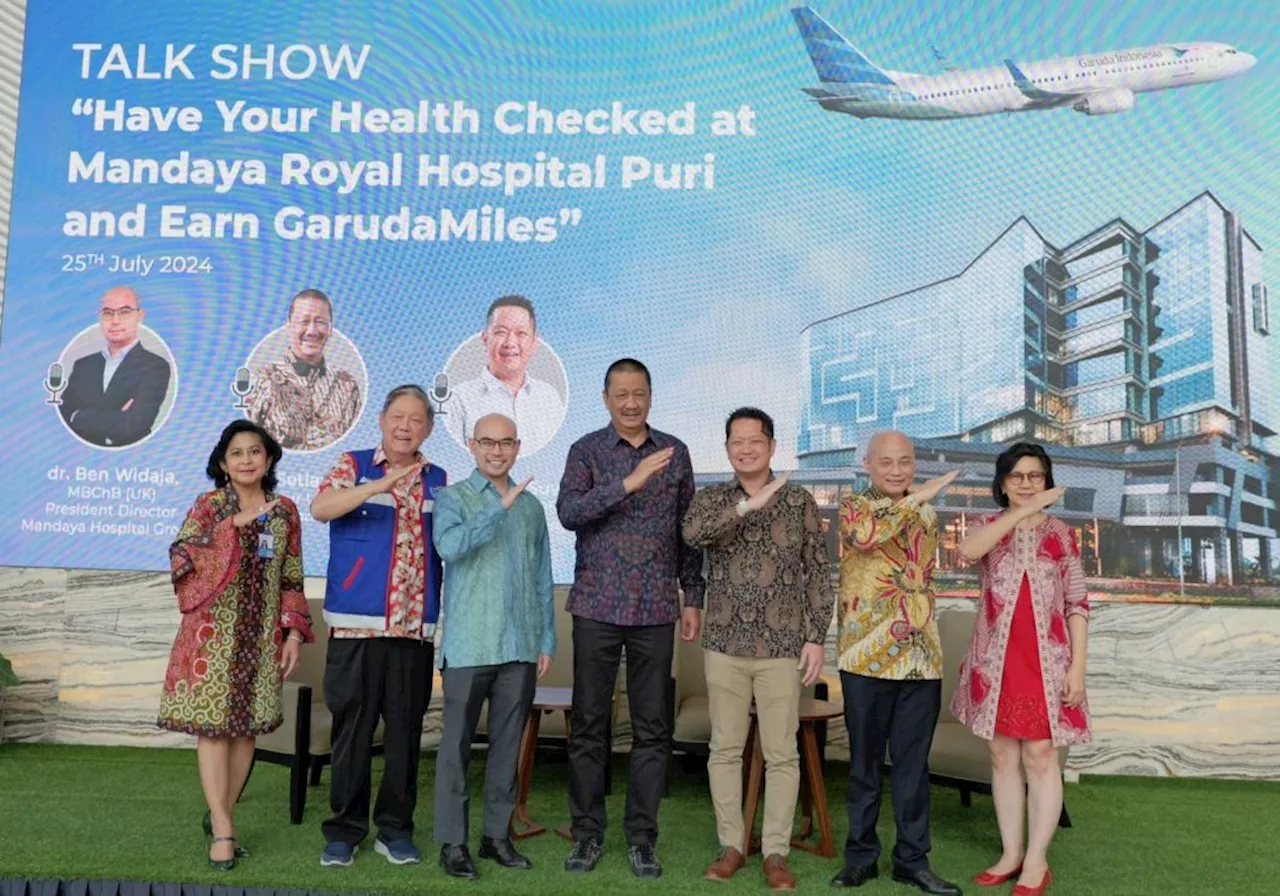 RS Mandaya Puri Resmi Jadi Partner Rumah Sakit Pertama Garuda Indonesia