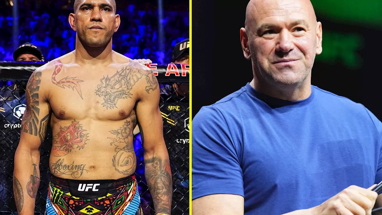 Alex Pereira sends fans into meltdown with Dana White call during UFC 304 fight week...