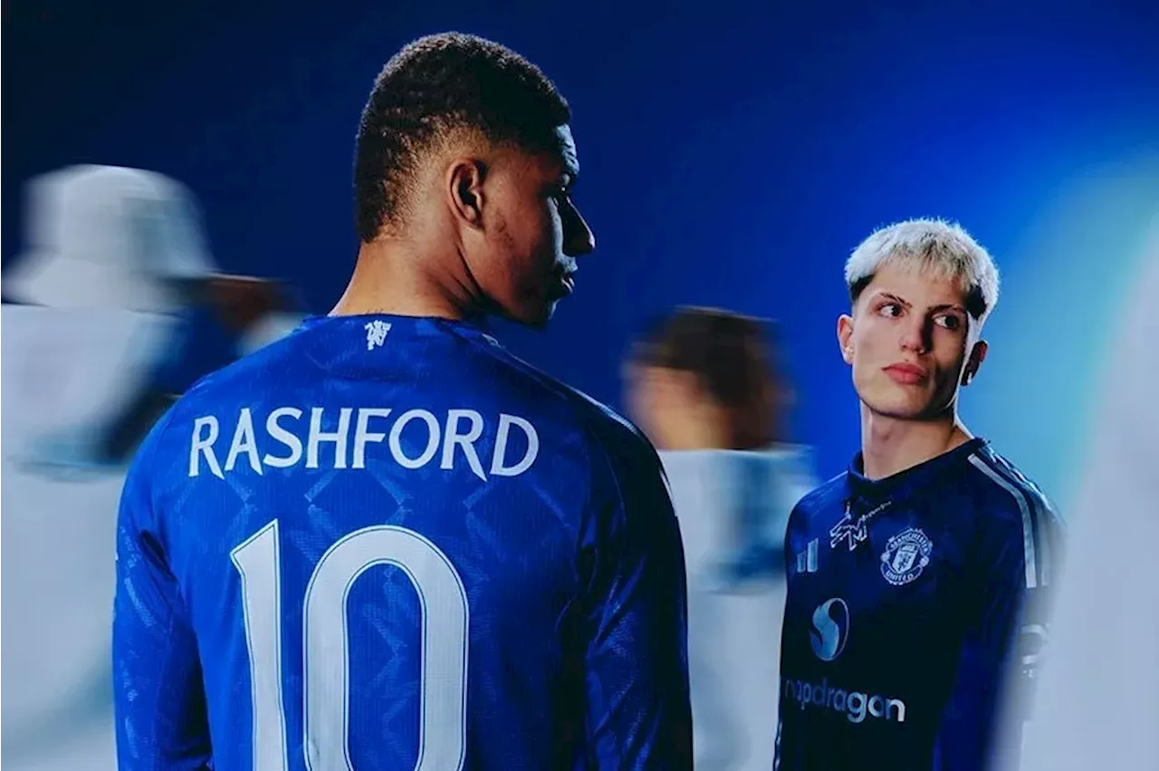 – Marcus Rashford and Alejandro Garnacho model new Manchester United away kit and fans...