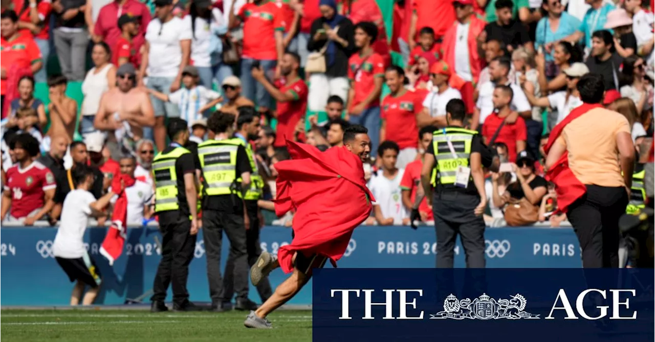 Argentina ‘equaliser’ ruled out by VAR hours after Morocco match suspended