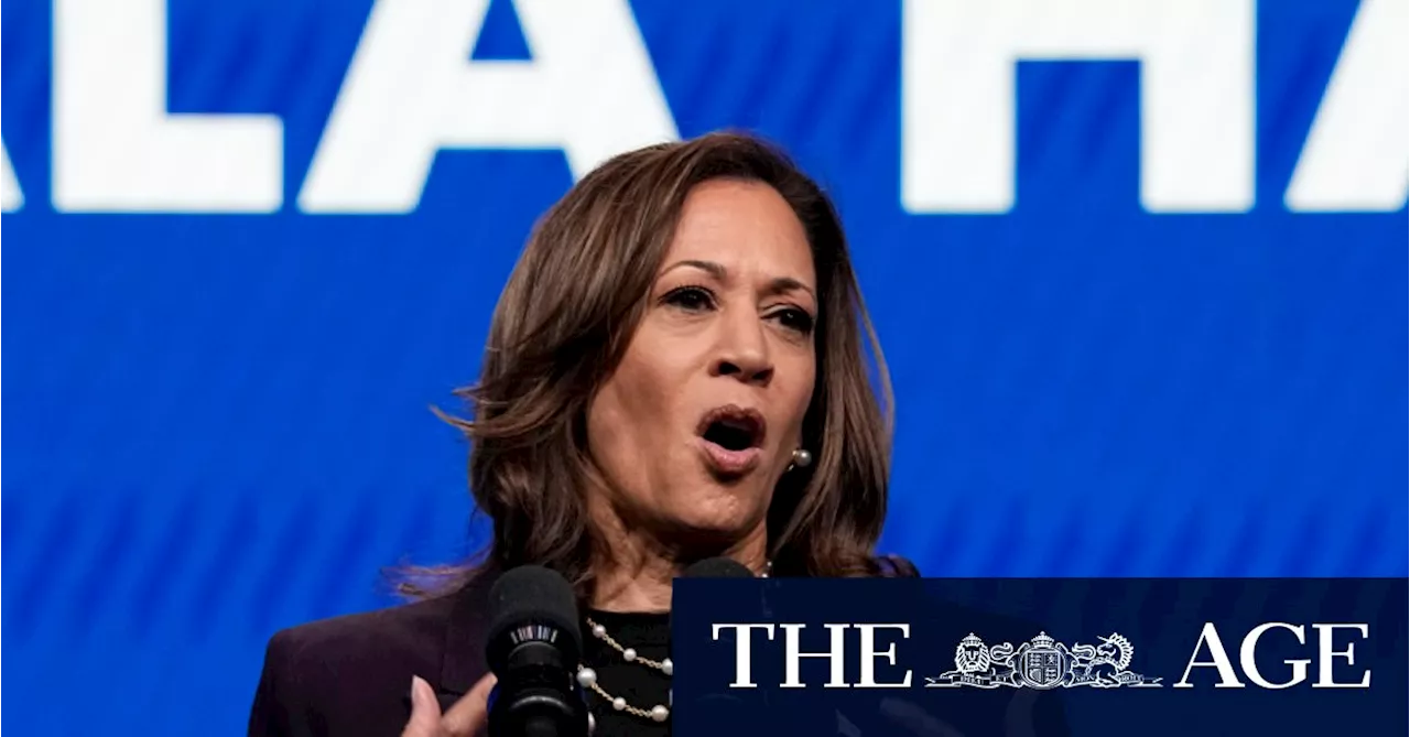 Donald Trump leads Kamala Harris among registered voters in latest poll