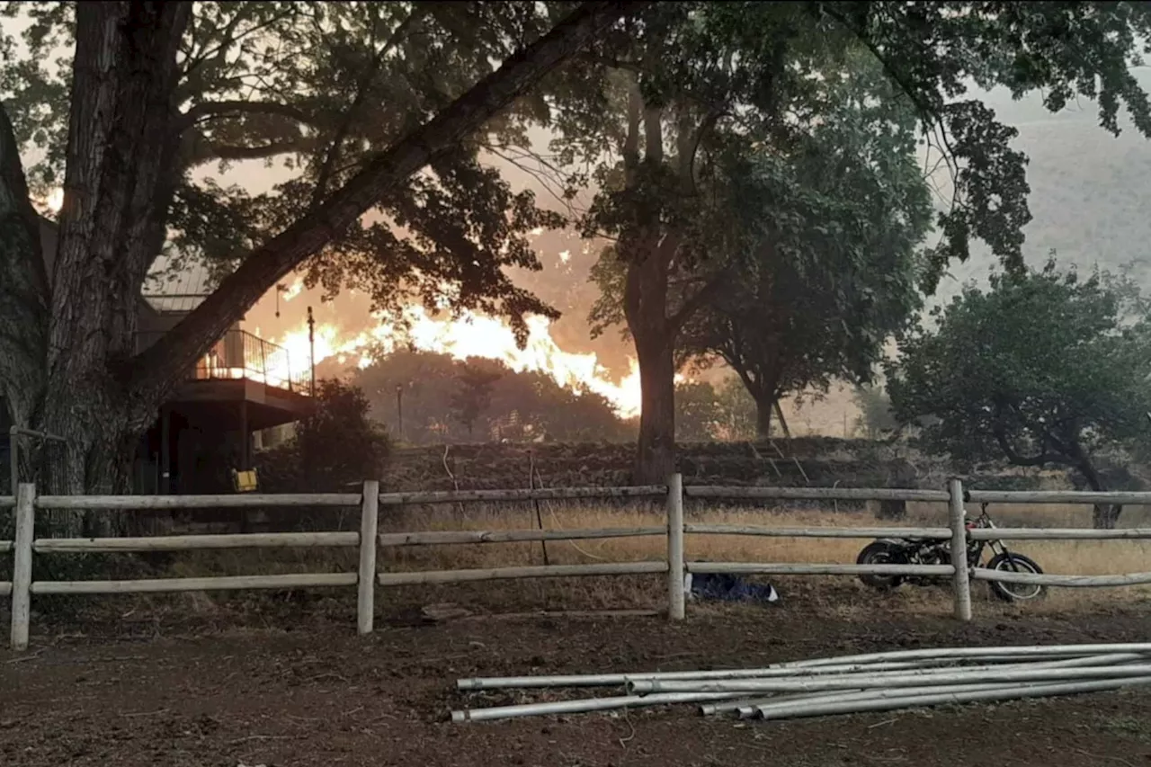 Oregon fire is the largest burning in the US